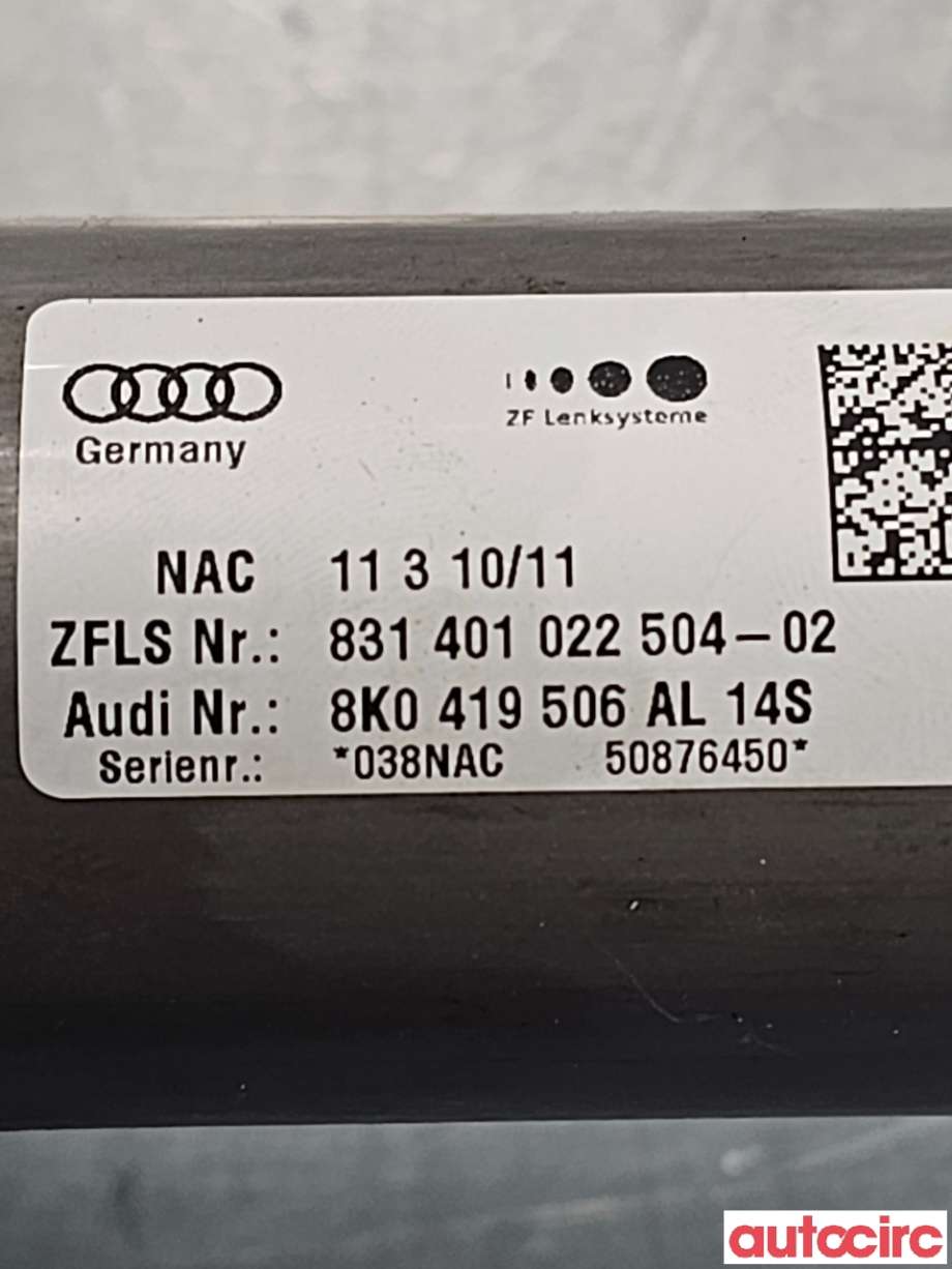 Rattaksel til Audi A4 2007-2014 (Type IV) (B8) (B8) (AUDI|8K0419502R|8K0419506AL14S)