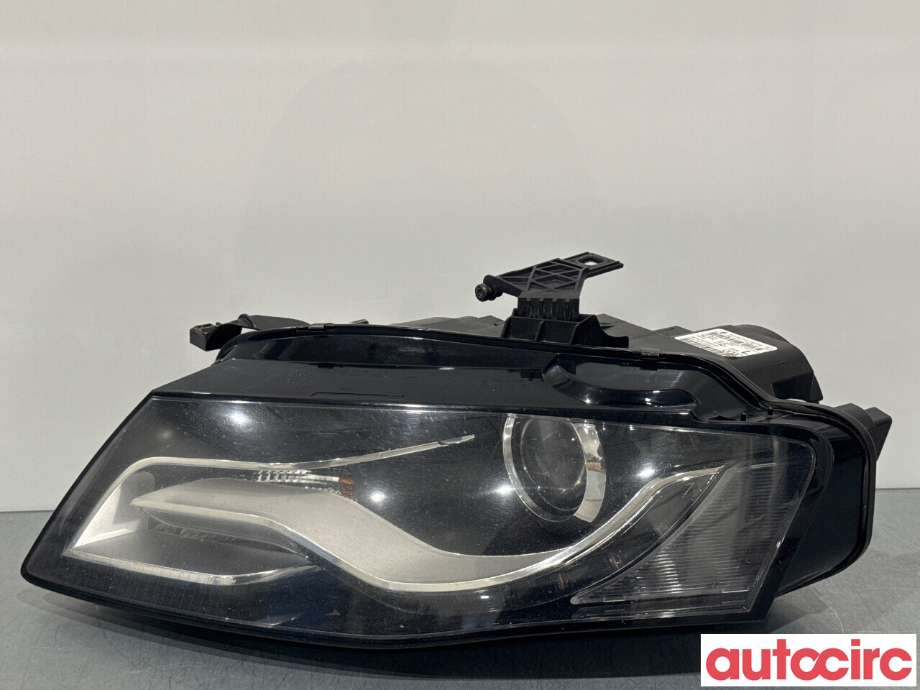 Frontlykt venstre xenon til Audi A4, 2007-2014 (Type IV) (B8) (B8) (AUDI|8K0941029AJ)
