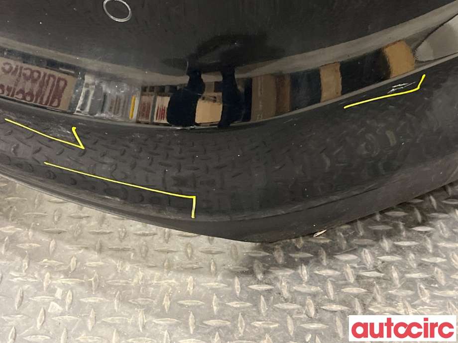 Støtfanger bak til Porsche Panamera 2009-2017 (Type I) (970) (970) (PORSCHE|97050595113)