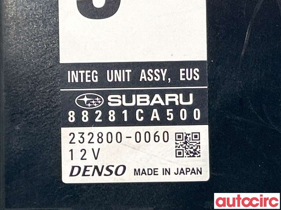 Styreenhet diverse til Toyota GT86 2012-->> (TOYOTA|SU00304026|88281CA500)