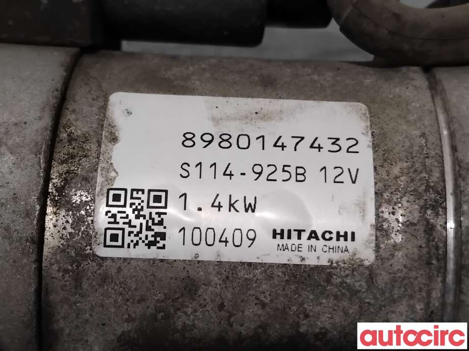 Starter diesel til Opel Astra J 2010-2015 (OPEL|93169014|S114-925B|95524890)