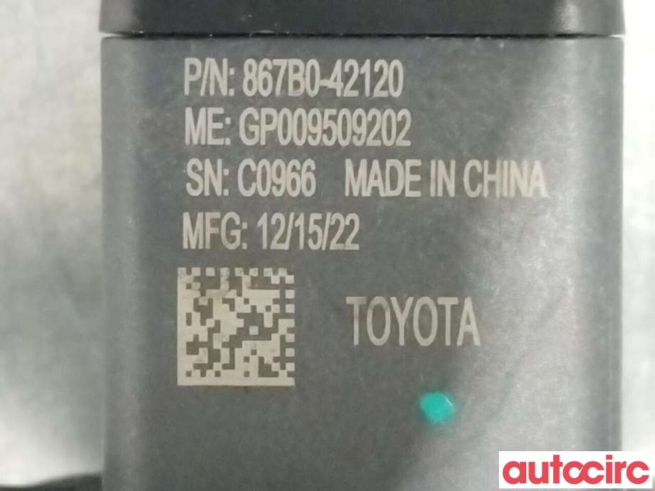 Kamera til Toyota RAV4 2019-->> (Type V) (TOYOTA|867B042120||867B0-42120)