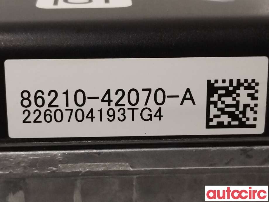 Styreenhet diverse til Toyota RAV4 2019-->> (Type V) (TOYOTA|8621042070)