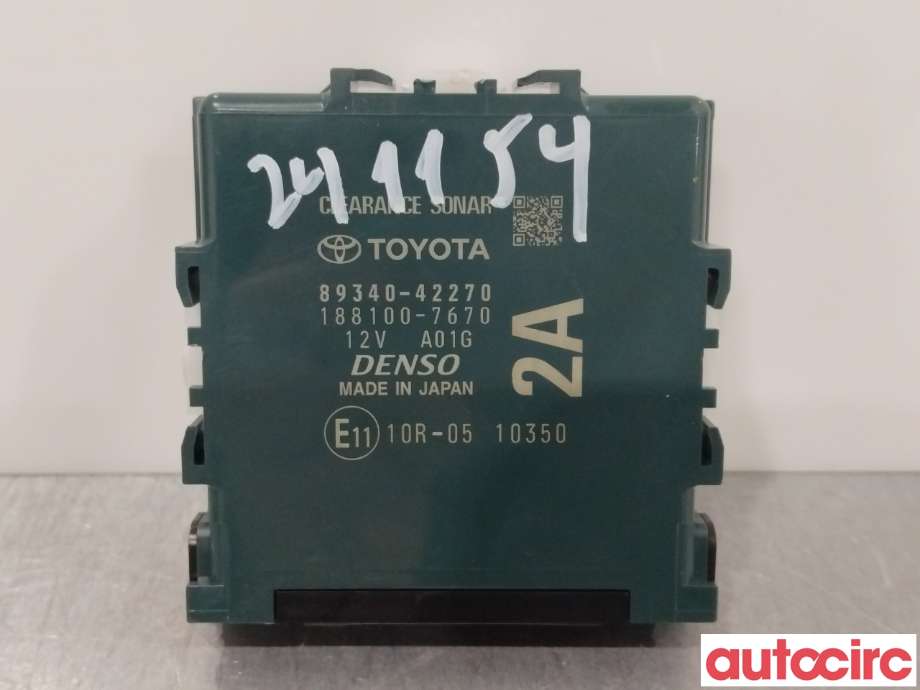 Styreenhet parkering til Toyota RAV4 2019-->> (Type V) (TOYOTA|8934042270)