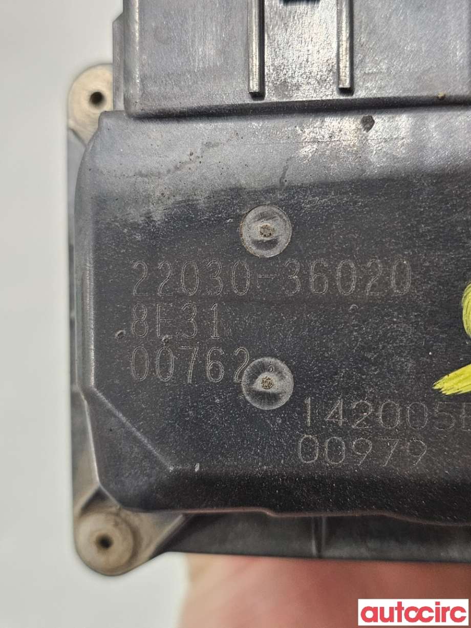 Spjeldhus til Toyota RAV4 2016-2019 (Type IV, Fase 2) (TOYOTA|2203036020||22030-36020)