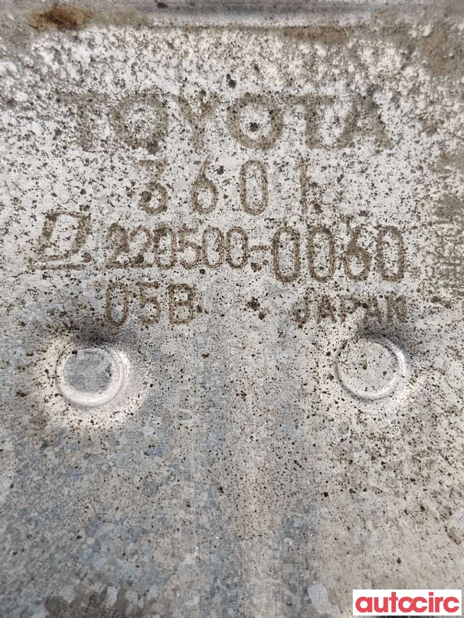EGR-kjøler til Toyota RAV4 2016-2019 (Type IV, Fase 2)  (TOYOTA|2568036012|220500-0060)