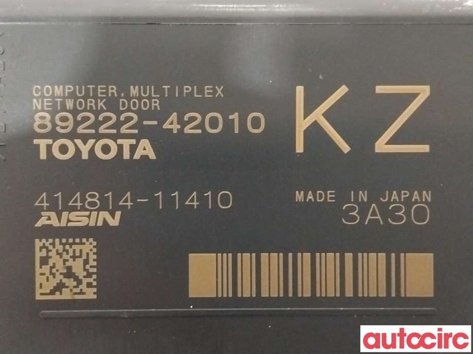 Styreenhet elektrisk bakluke til Toyota RAV4 2019-->> (Type V)  (TOYOTA|8922242010|414814-11410|89222-42010)