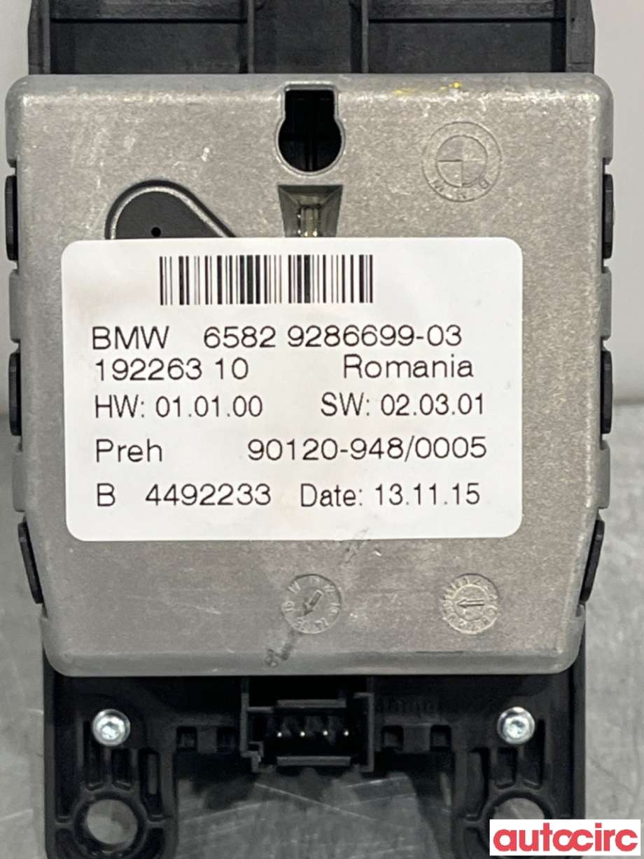 Bryter diverse til BMW X3 2010-2017 (F25) (F25) (BMW|65829286699|)