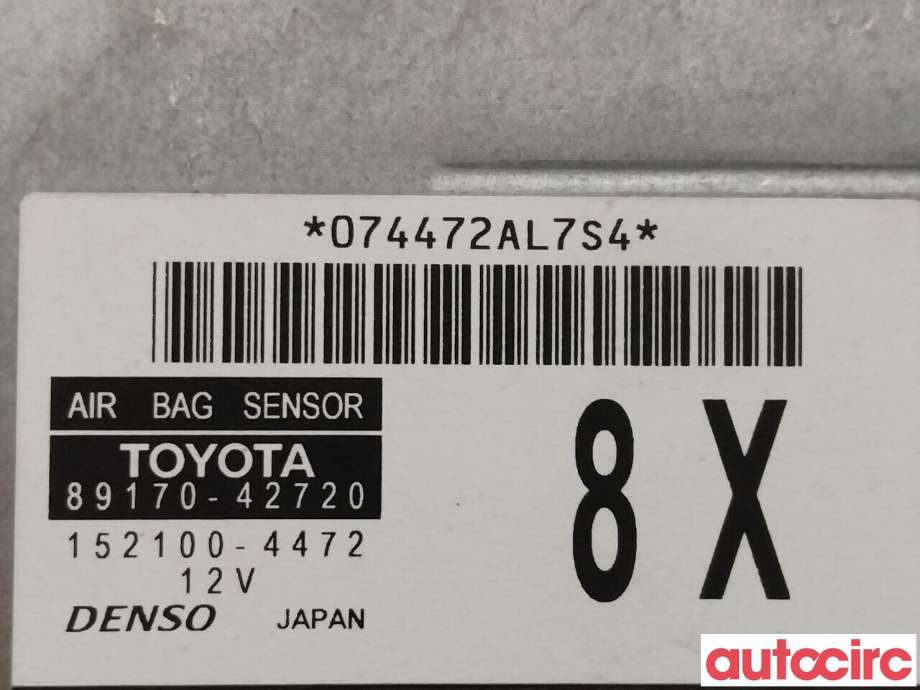 Airbag elektronikk til Toyota RAV4 2019-->> (Type V)  (TOYOTA|8917042720)