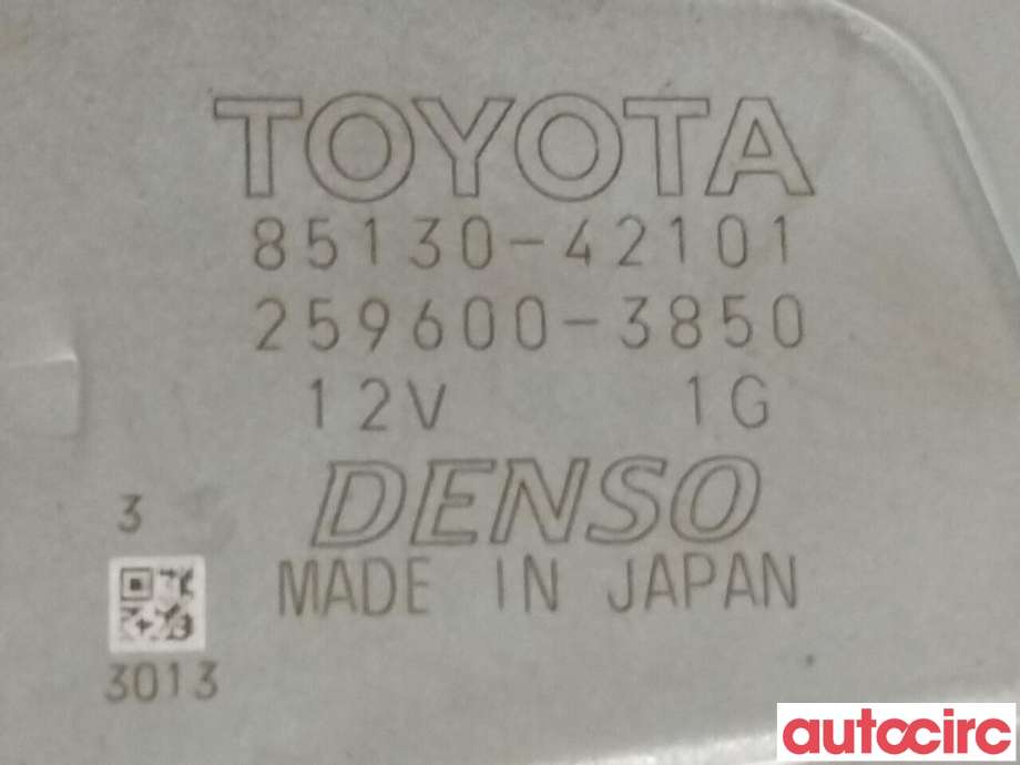 Viskermotor bakrute til Toyota RAV4 2019-->> (Type V)  (TOYOTA|8513042101|259600-3850|85130-42101)