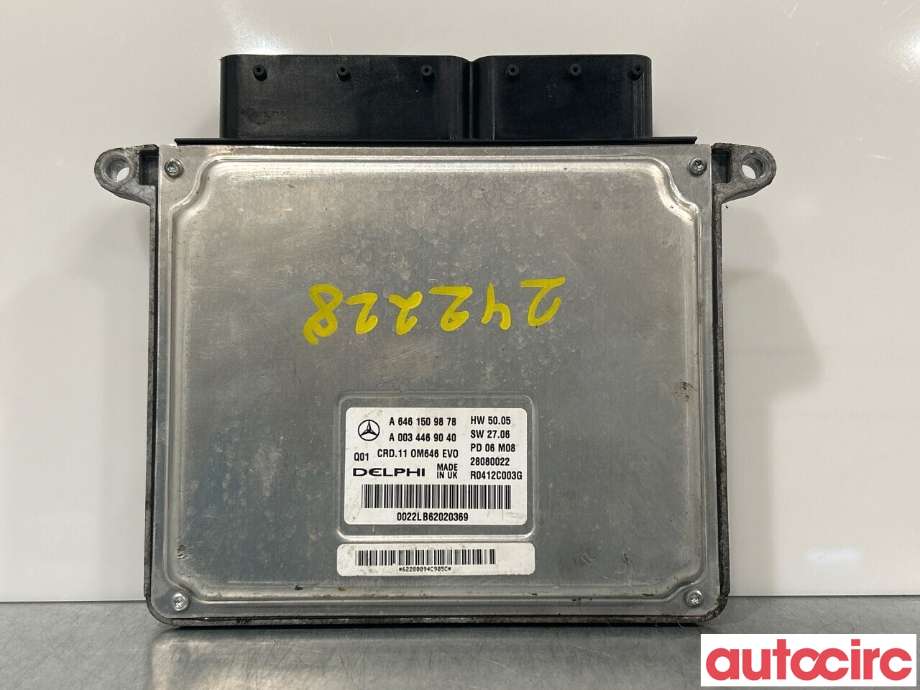 Styreenhet motor til Mercedes E-Klasse 2006-2009 (Fase 2) (W211) (W211) (MERCEDES|A6461509878)