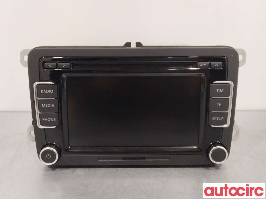 Multimedia display (MCU - Media Controller Unit) til VW Tiguan 2011-2016 (Type I, Fase 2) (VOLKSWAGEN|3C8057190C|3C8035190C)