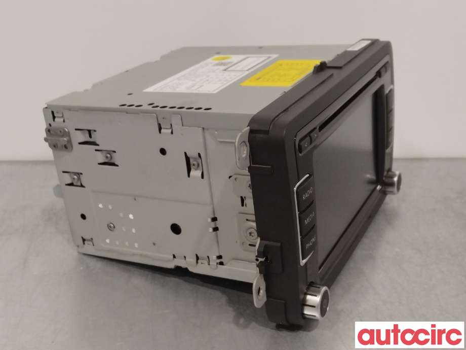 Multimedia display (MCU - Media Controller Unit) til VW Tiguan 2011-2016 (Type I, Fase 2) (VOLKSWAGEN|3C8057190C|3C8035190C)