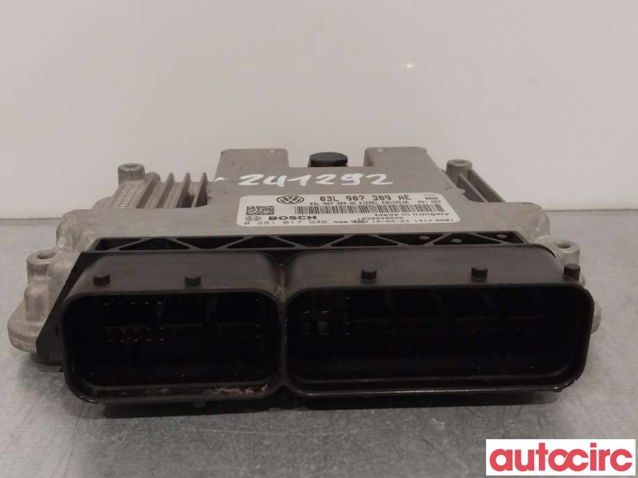 Styreenhet motor til VW Tiguan 2011-2016 (Type I, Fase 2)  (VOLKSWAGEN|03L906018LK|03L9007309AE)