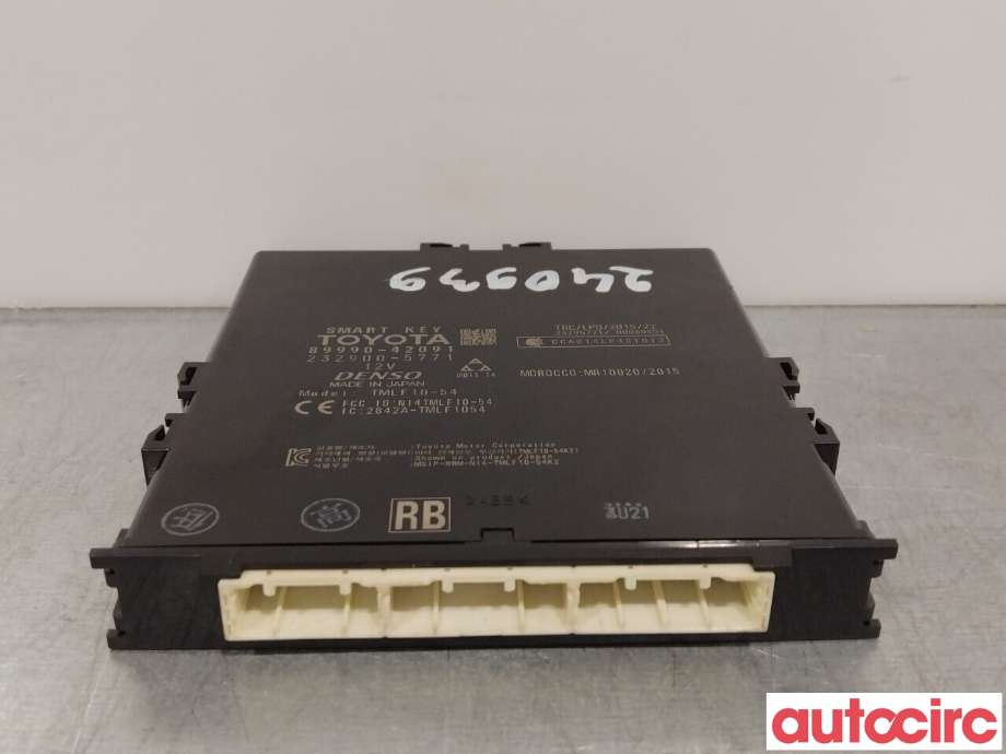 Styreenhet nøkkelfri/keyless til Toyota RAV4 2016-2019 (Type IV, Fase 2) (TOYOTA|8999042091)