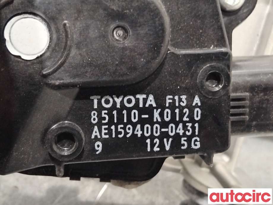 Viskermotor frontrute til Toyota Yaris Cross (SUV) 2021-->> (TOYOTA|85110K0120|AE159400-0431|85110-K0120)