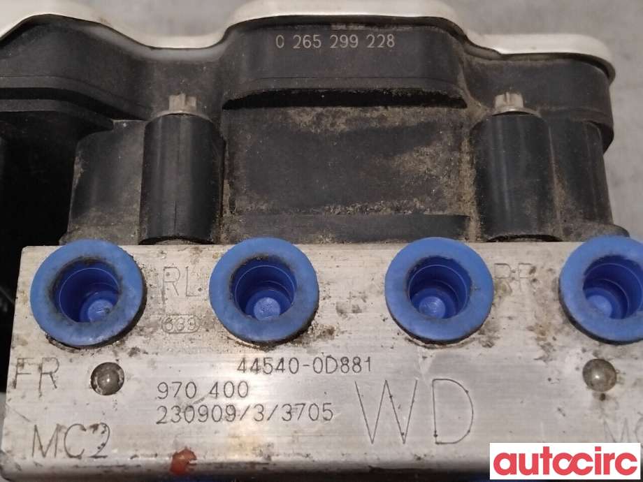 ABS sentral til Toyota Yaris Cross (SUV) 2021-->>  (TOYOTA|440500DJ71|0265299228|44540-0D881)