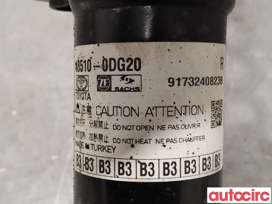 Fjærbein høyre foran til Toyota Yaris Cross (SUV) 2021-->>  (TOYOTA|485100DG20|9173240823B|)
