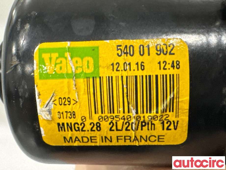 Viskermotor frontrute til Renault Kangoo 2008-2021 (Type II)  (RENAULT|7701066449|54001902|)