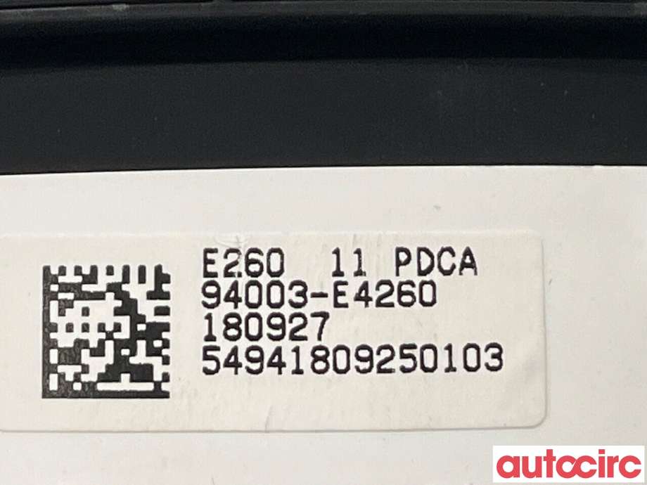 Instrumentpanel til Kia Soul 2014-2019 (Type II) (KIA|94003E4260)