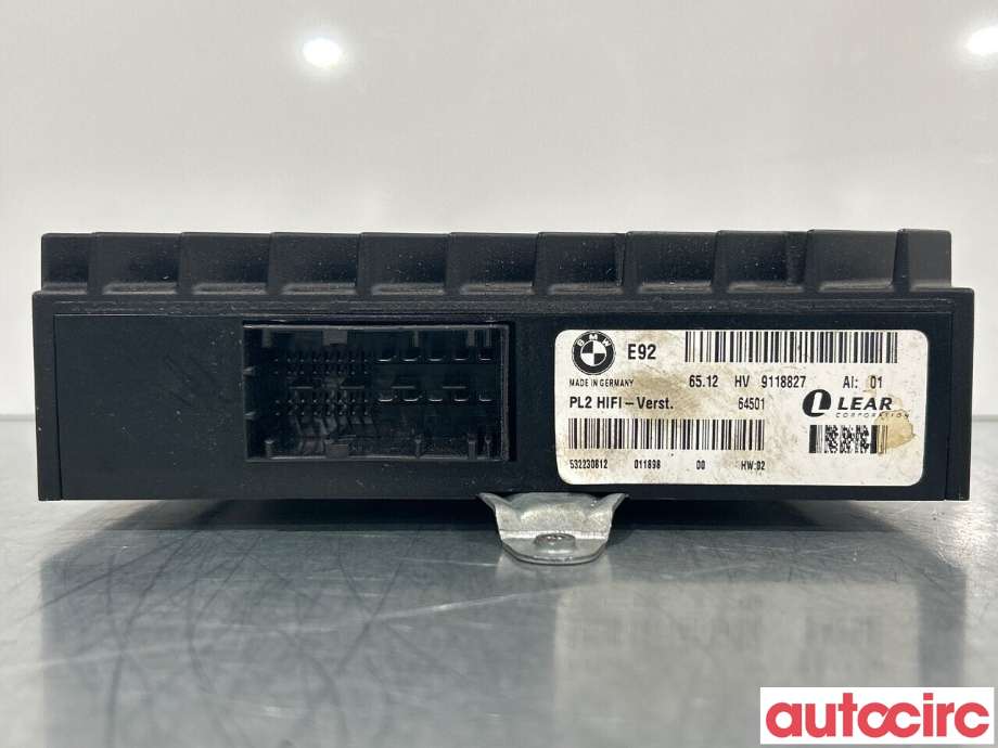 Bilstereo forsterker til BMW 3-Serie 2005-2011 (E90/E91/E92/E93) (E90/E91/E92/E93) (BMW|65122622678|65129143162|65129118827)