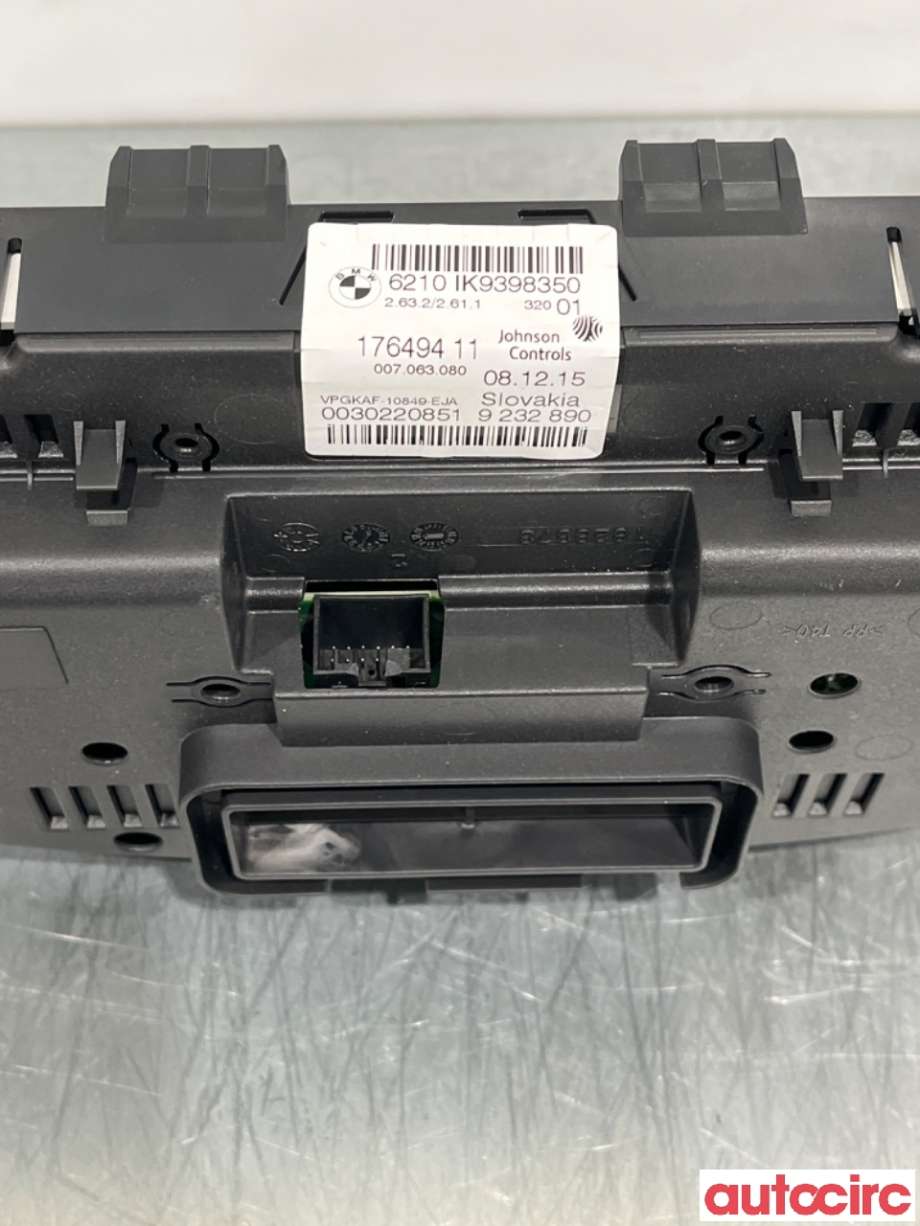 Instrumentpanel til BMW X3 2010-2017 (F25) (F25) (BMW|62108794196||62106843041)