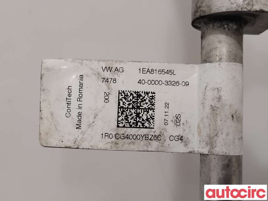 Aircondition rør til Audi Q4 e-tron 2021-->> (AUDI|1EA816545L|)