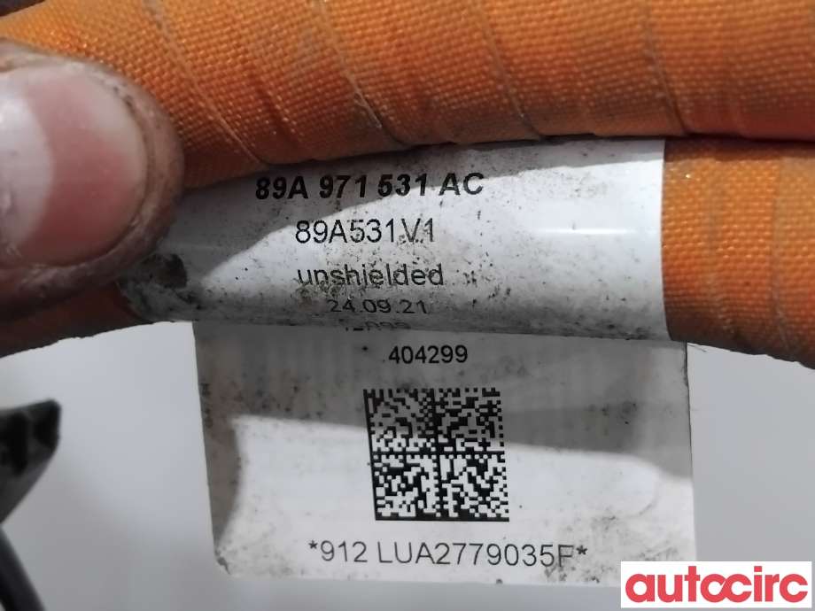 Kabel høy volt (HV) hybrid til Audi Q4 e-tron 2021-->>  (AUDI|89A971531AC|)