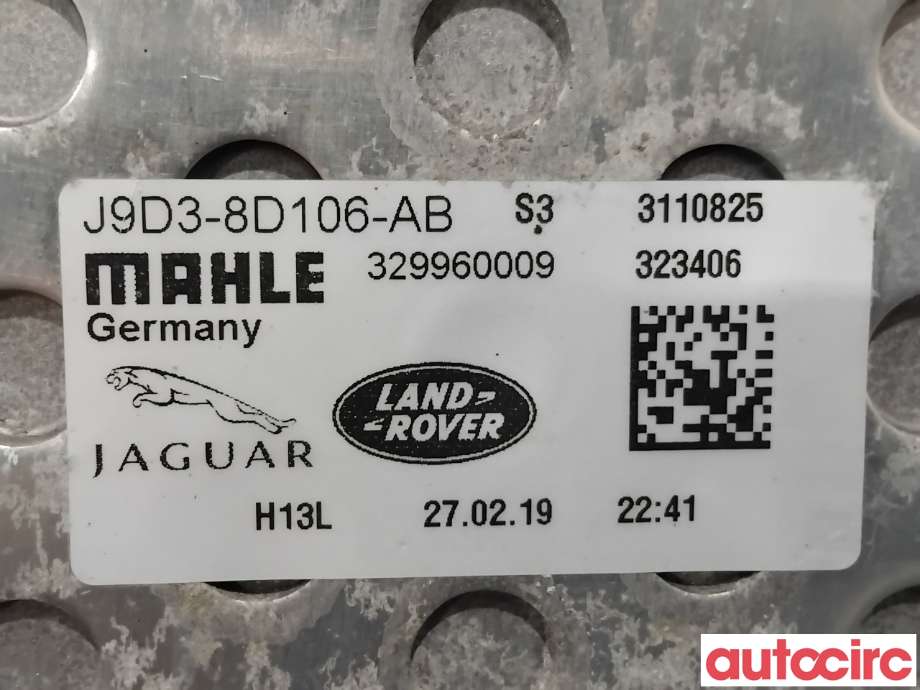 Diverse deler til Jaguar I-PACE 2018-->> (JAGUAR|T4K3904||J9D3-8D106-AB)