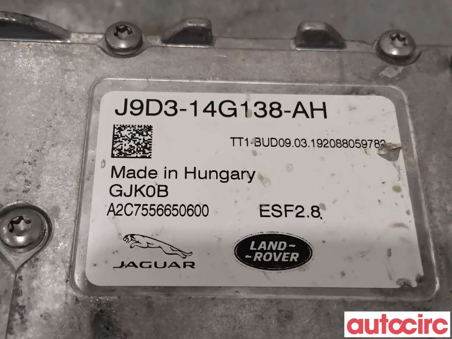 Inverter elbil til Jaguar I-PACE 2018-->> (JAGUAR|T4K10222|J9D3-14G138-AH|T4K20014)