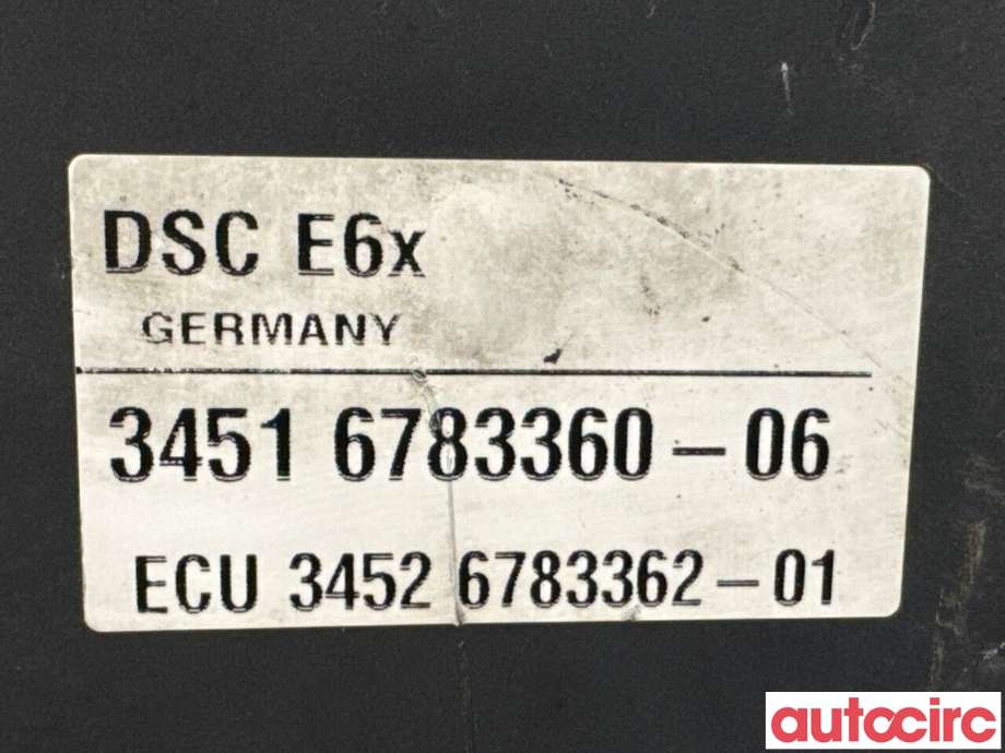 ABS sentral til BMW 5-Serie 2003-2010 (E60/E61) (E60/E61) (BMW|34516783361|0265960327|34516783360)