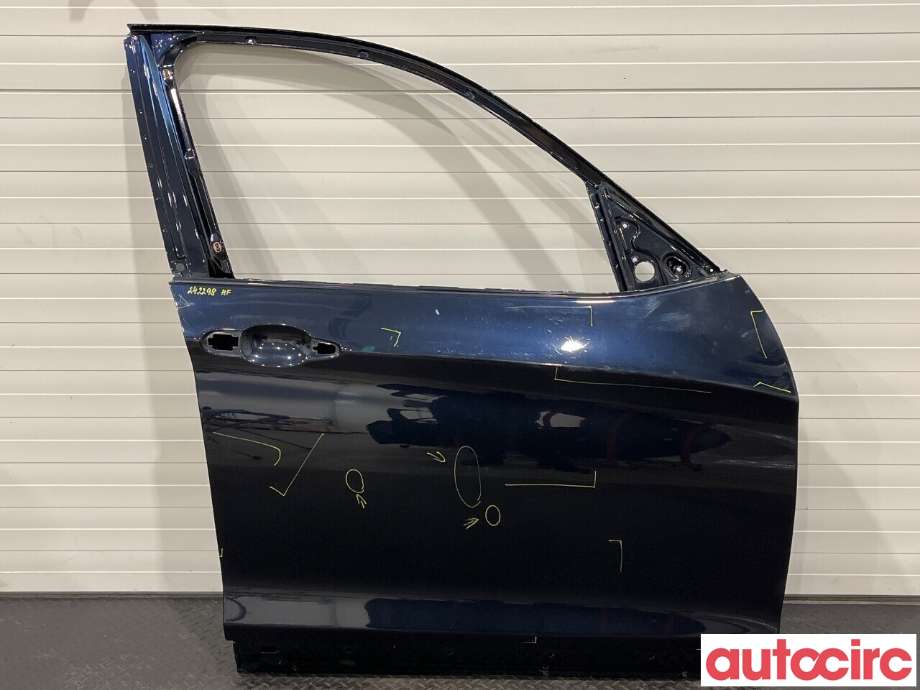 Dør høyre foran til BMW X3, 2010-2017 (F25) (F25) (BMW|41517355804)