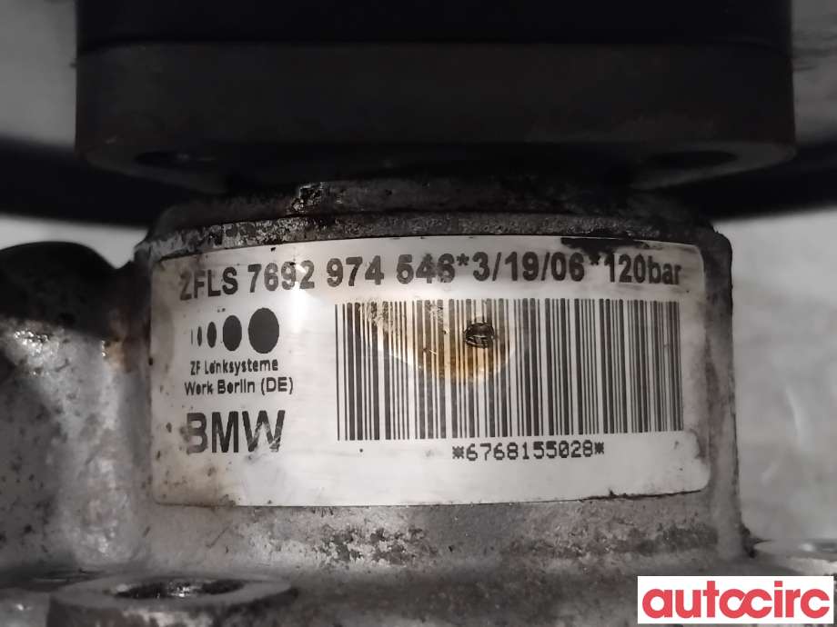 Servo pumpe mekanisk til BMW 3-Serie 2005-2011 (E90/E91/E92/E93) (E90/E91/E92/E93) (BMW|32416768155|7692974546|6768155)