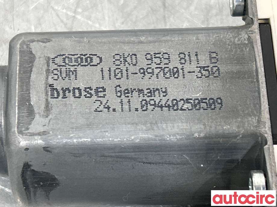 Ruteheis venstre bak til Audi A6 2008-2011 (Type III, Fase 2) (C6) (C6) (AUDI|8K0959811C||8K0959811B)