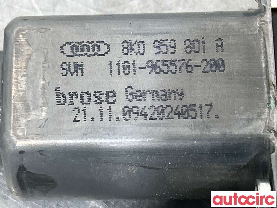 Ruteheis venstre foran til Audi A6 2008-2011 (Type III, Fase 2) (C6) (C6) (AUDI|8T0959801B||8T0959801A)