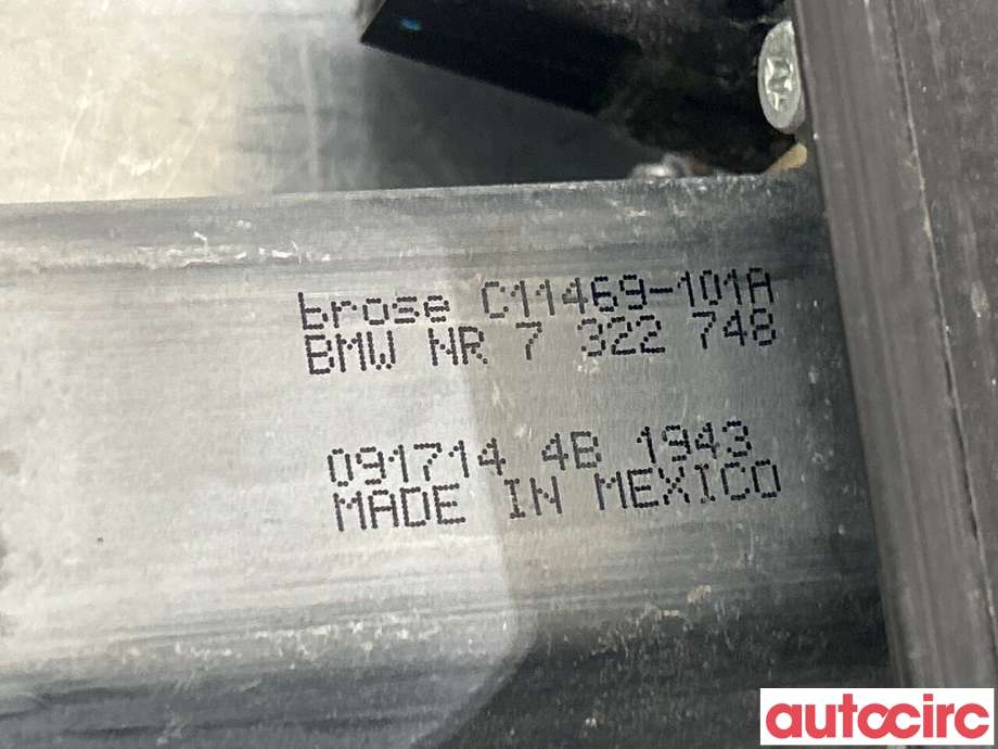 Ruteheis høyre bak til BMW X3 2010-2017 (F25) (F25) (BMW|67627322748||7322748)
