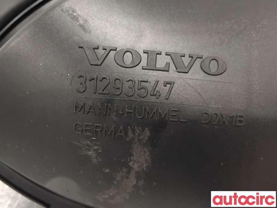 Luftslange innsug til Volvo XC60 2008-2013 (Type I, Fase 1)  (VOLVO|31293547|)