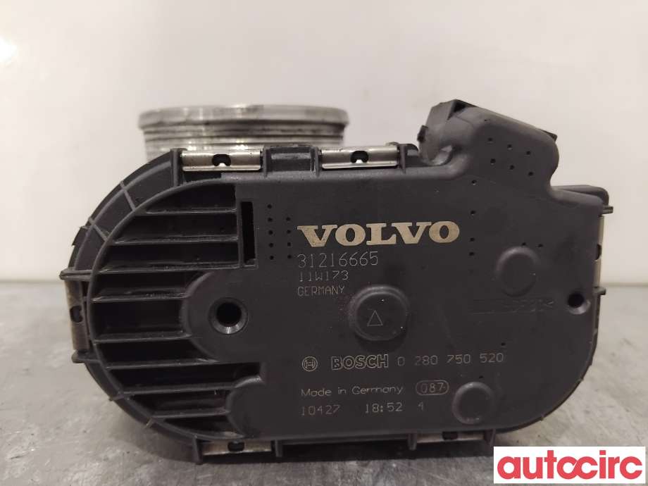 Spjeldhus til Volvo XC60 2008-2013 (Type I, Fase 1)  (VOLVO|31216665|0280750520)