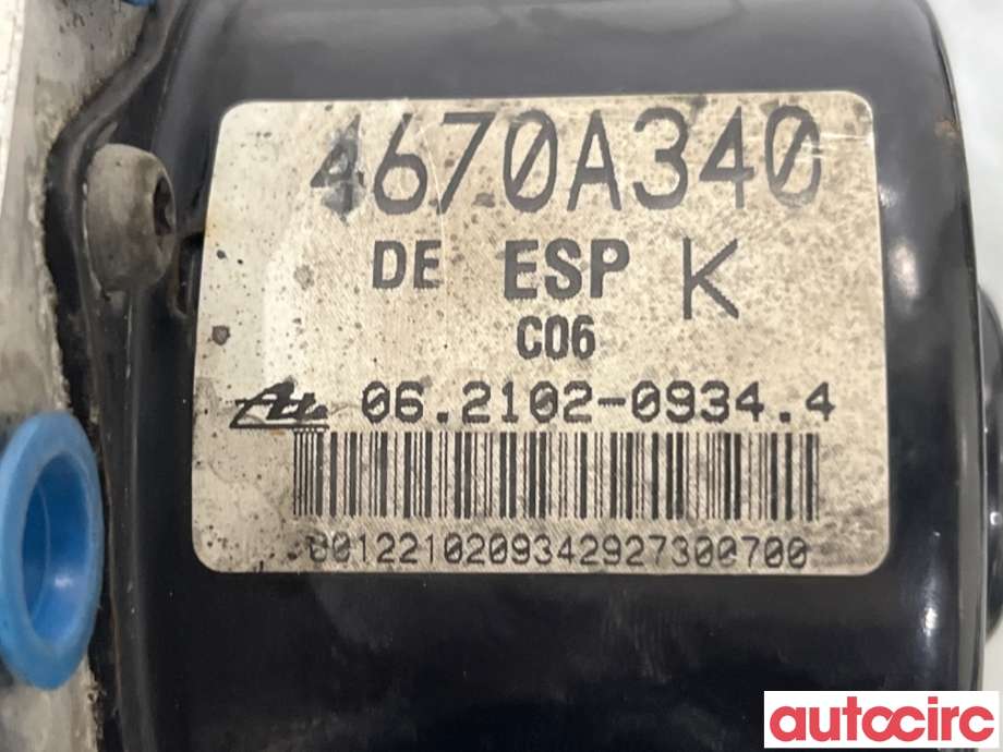 ABS sentral til Citroën C-Crosser 2007-2012  (CITROEN|4541CG|4670A340|4541JN)