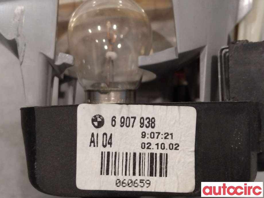 Baklykt høyre indre til BMW 3-Serie 1998-2005 (E46) (E46) (BMW|63216907946)
