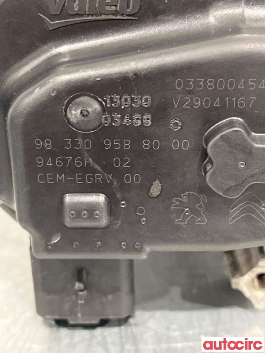 EGR-ventil til Peugeot Partner 2015-2019 (Type II, Fase 2)  (PEUGEOT|1679828780|V29041167|9833095880)