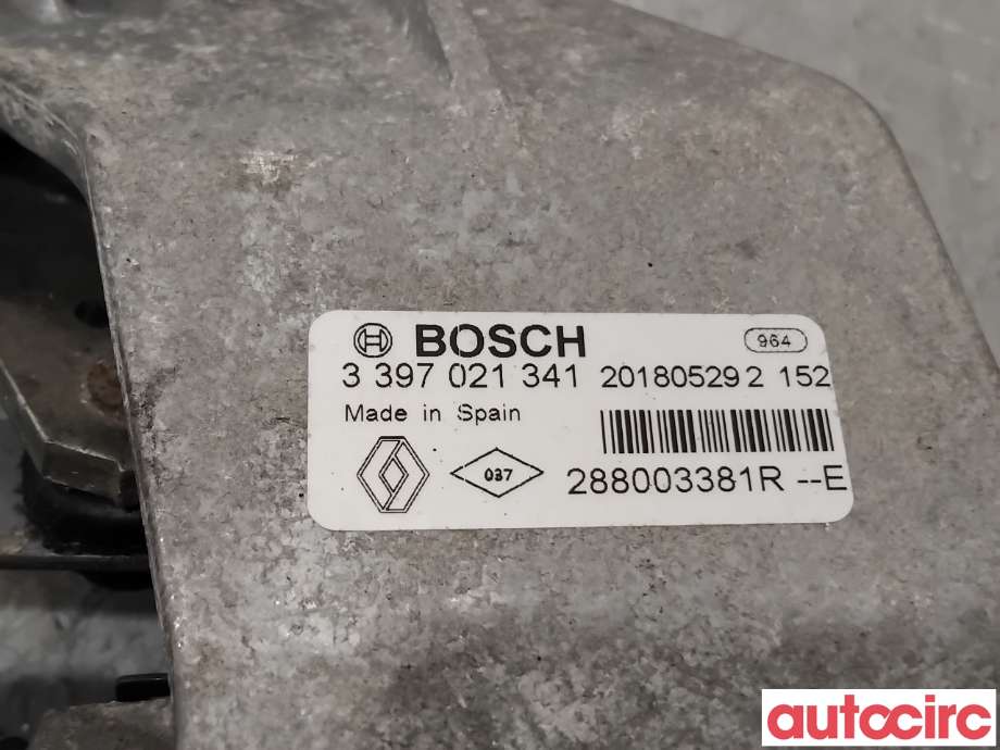 Viskermotor frontrute til Renault Zoe 2013-2019 (Fase 1)  (RENAULT|288003381R|0390241580)