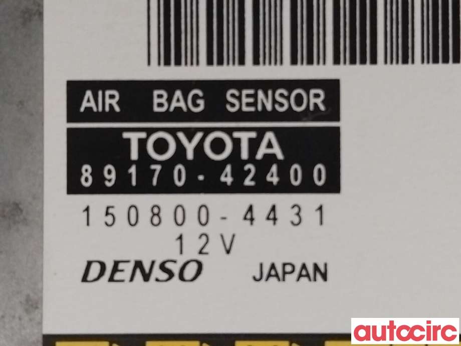 Airbag elektronikk til Toyota RAV4 2016-2019 (Type IV, Fase 2)  (TOYOTA|8917042400)