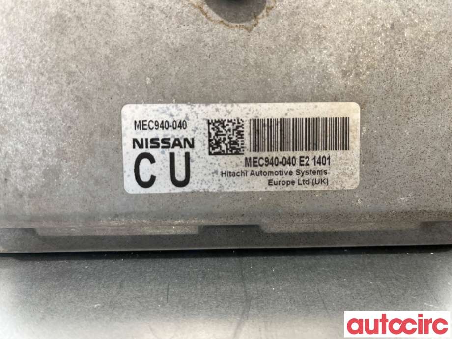 Styreenhet motor til Nissan Juke 2010-2014 (Fase 1) (NISSAN|237101KA3A|MEC940-040|)
