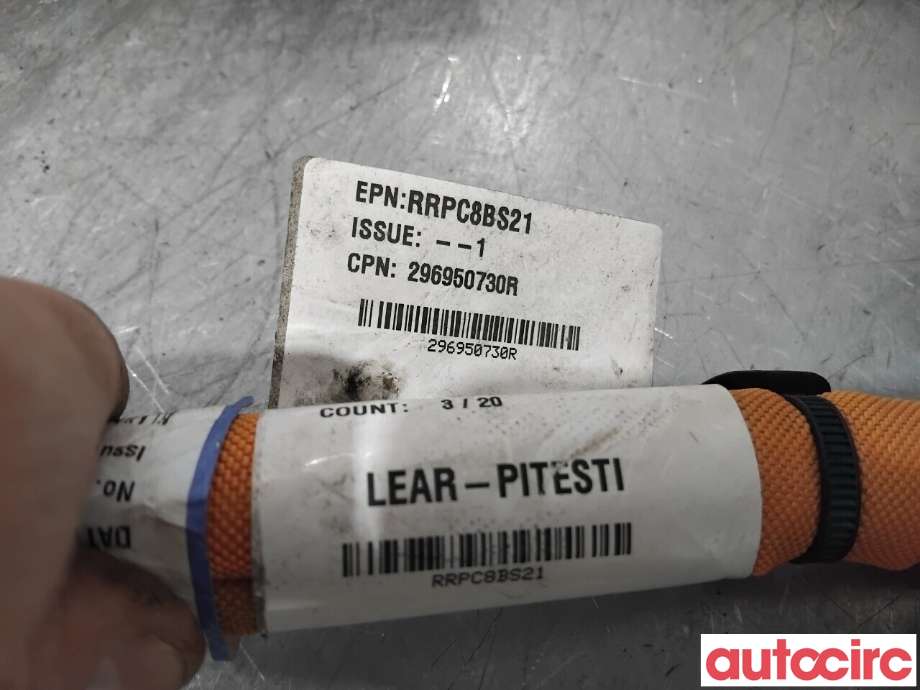 Kabel høy volt (HV) hybrid til Renault Zoe 2013-2019 (Fase 1)  (RENAULT|296950730R|)