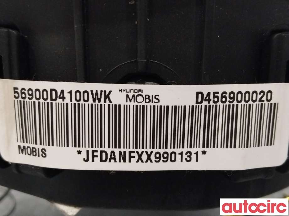 Airbag rattpute til Kia Optima 2017-2020  (KIA|56900D4100WK)