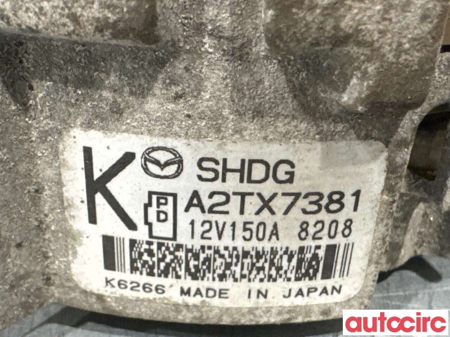 Dynamo til Mazda CX-5 2017-->> (Type II) (MAZDA|SHDG-18-300|A2TX7381|SHDG)