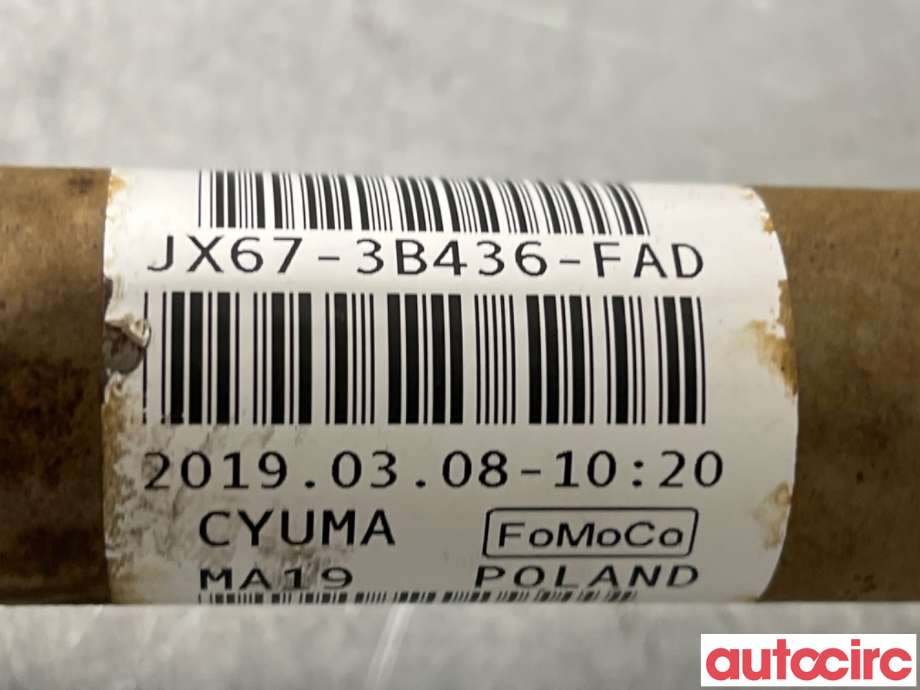 Drivaksel høyre foran til Ford Focus 2018-->> (Type IV)  (FORD|2537189||JX67-3B436-FAD)