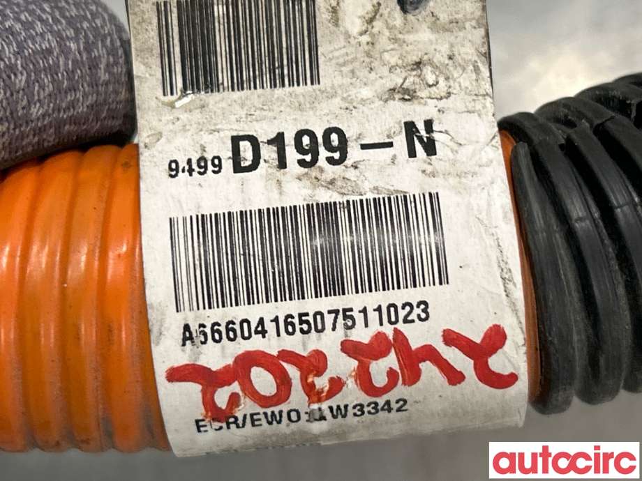 Kabel høy volt (HV) hybrid til Mitsubishi Outlander 2015-->> (Type III, Fase 2) (MITSUBISHI|9499D199|)