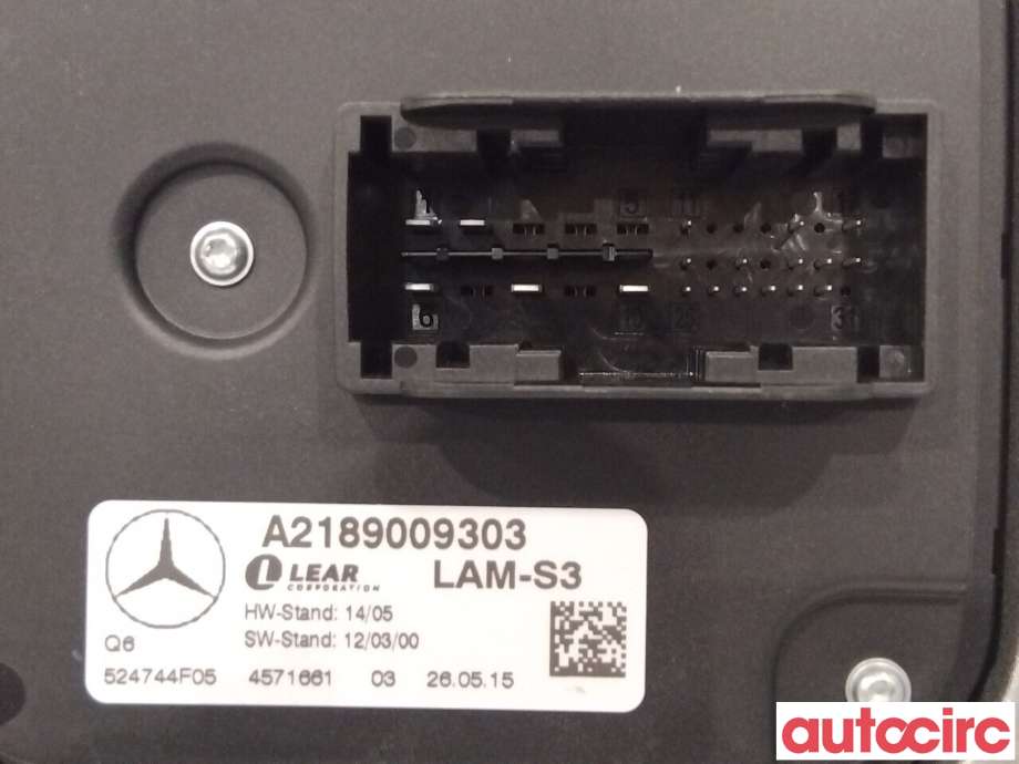 Styreenhet xenon/ballast til Mercedes GLA 2014-2020 (X156) (X156) (MERCEDES|A2189009303|524744F05)